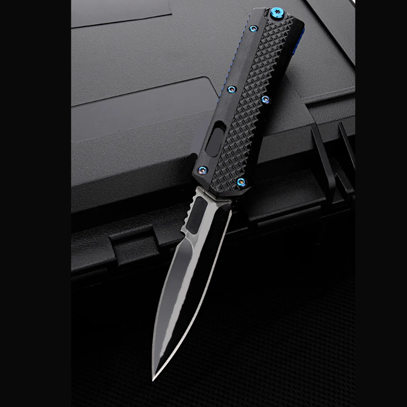 M390 Blade Micro tech UT 184-10S Signature Series Glykon OTF Automatic Knife - Woknives