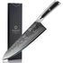 Woknives™ 8-Inch Elite Series Japanese Damascus Chef Knife – High Carbon VG10 Steel Gyuto