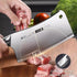 Woknives™ Heavy Duty Hand Forged Bone & Meat Cleaver – Premium Full Tang Butcher Knife