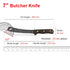 Handmade Kitchen Knives Stainless Steel Blade Wood Handle Chef Cooking Cleaver Meat Slicing Fruit Vegetable Butcher Boning Knife