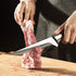 WOKNIVES™ Heavy-Duty 6-Inch Stainless Steel Butcher Knife – Pro Bone Cleaver & Pointed Meat Cutting Kitchen Tool with Protective Cover