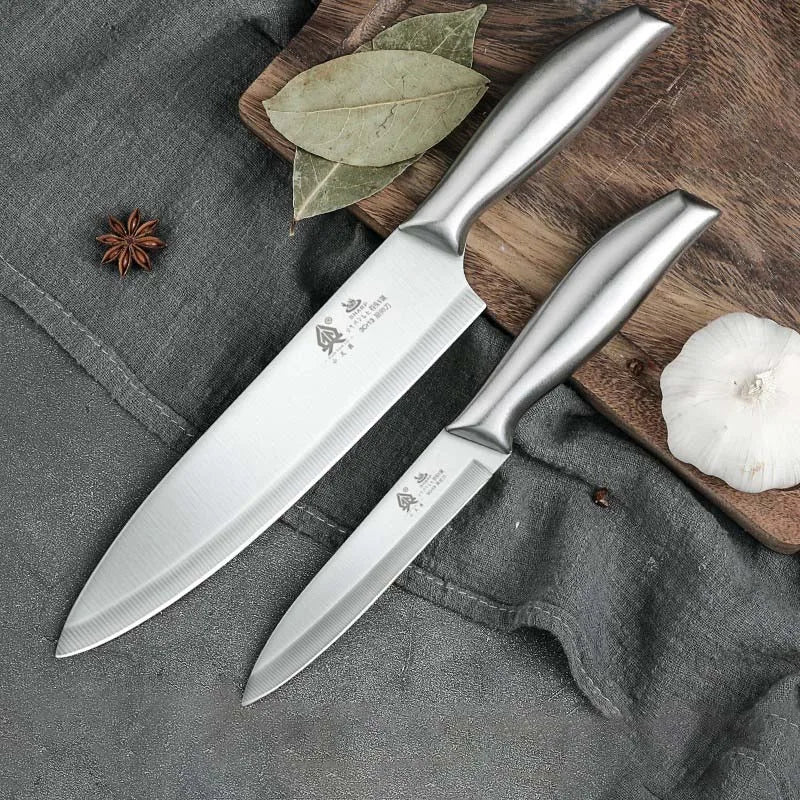 Woknives™ Classic Series Stainless Steel Utility Knife – High-Quality Multi-Functional Fruit & Veggie Slicer