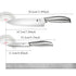 Woknives™ Classic Series Stainless Steel Utility Knife – High-Quality Multi-Functional Fruit & Veggie Slicer