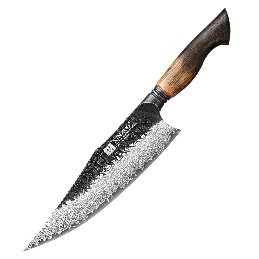 WOKNIVES™ Premium 8-Piece Damascus Steel Kitchen Knife Set – 67-Layer VG10 Core Chef & Utility Set