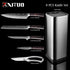 WOknives™ 1-10 Pcs Laser Damascus Kitchen Knife Set – Ultra-Sharp Japanese Chef, Santoku & Cleaver Set