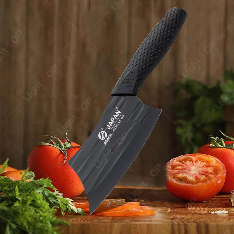 WXCOO Japanese Kitchen Knife Stainless Steel Utility Knife for Vegetable Cutting Fruit Slicing Household Kitchen Accessories