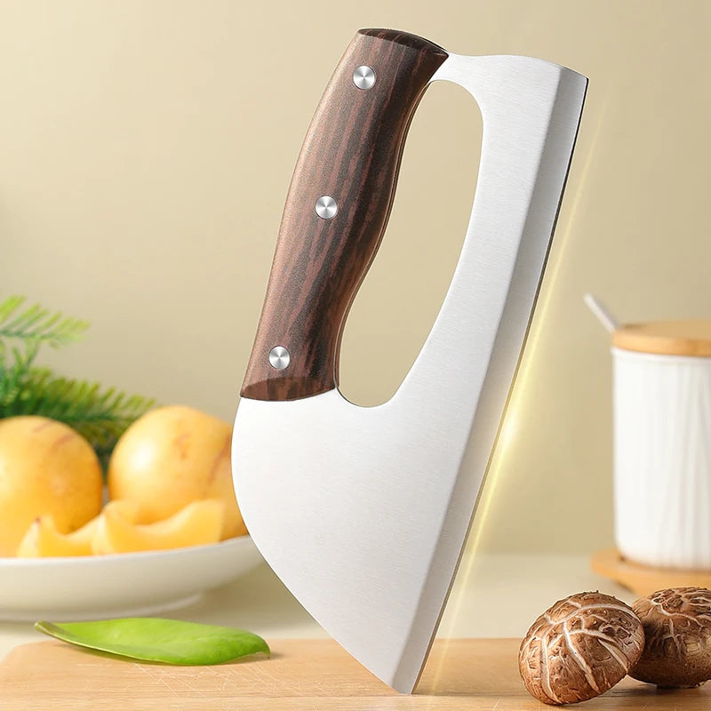 1PCS New Style Labor Saving Kitchen Knife, Home Sharp Chef's Knife, Kitchen Slicing and Cutting Knife Forged Cutting Knife