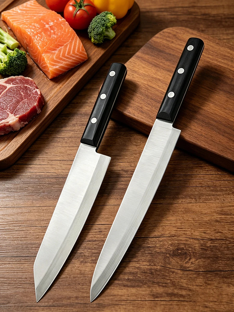 1/3pcs Professional Kitchen Chef Knife Japanese Sushi Knives Ultra Sharp Slicing Cleaver Cooking Knife for Meat/Vegetables
