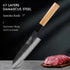 TURWHO 7" Japanese Santoku Knife Damascus Steel Hand Forged Cleaver Kitchen Chef Knife Handmade Cooking Tools Olive Wood Handle