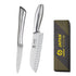 All Steel Professional Kitchen Knife Set 7inch Santoku Knife Meat Cleaver Boning Knife  Bread Cutting Kitchen Accessories
