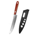 Woknives™ Real Damascus Steel Paring Knife with Handmade Forged Wooden Handle