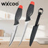 WXCOO Fish Filleting Knife Stainless Steel Ultra-sharp Boning Knife Multi-purpose Meat Cleaver Sushi Slicer Fruit Peeler Fish
