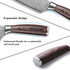 Woknives™ High Carbon Stainless Steel Chef Knife Set – 8" & 5.5" Razor Sharp Slicing Knives