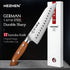 HEZHEN 1PC or 5PC Kitchen Knife Set 1.4116 steel Red Wood Handle Cook Tools Core Blade Kitchen Knife Accessories Box Packing