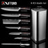 WOknives™ 1-10 Pcs Laser Damascus Kitchen Knife Set – Ultra-Sharp Japanese Chef, Santoku & Cleaver Set