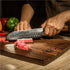 WOKNIVES™ Premium Damascus Steel Chef Knife Set – Japanese VG10 67-Layer Blade with Curved Pakkawood Handle