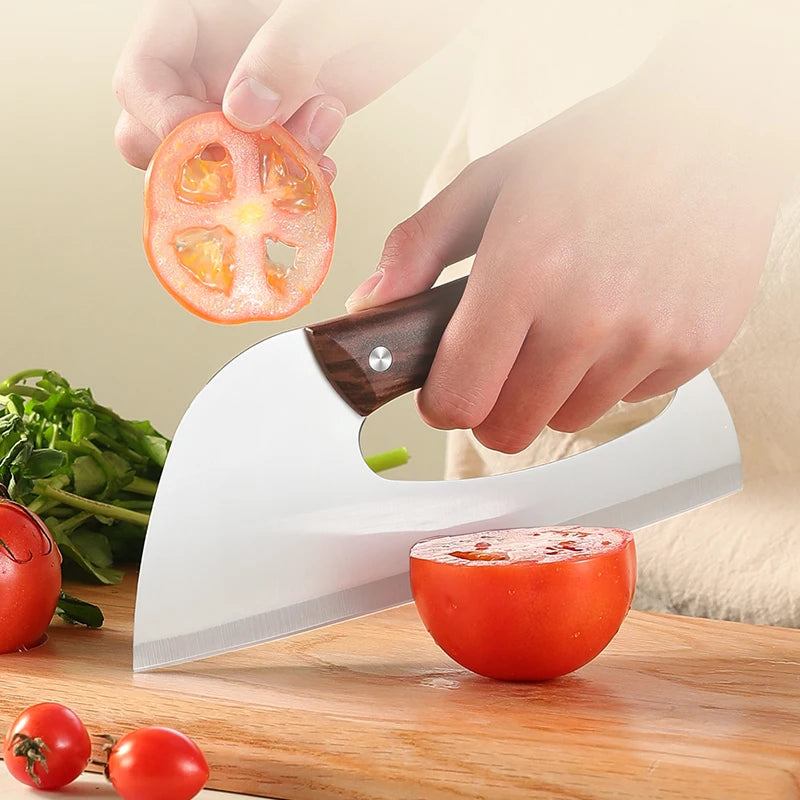 1PCS New Style Labor Saving Kitchen Knife, Home Sharp Chef's Knife, Kitchen Slicing and Cutting Knife Forged Cutting Knife
