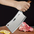 Woknives™ Heavy Duty Hand Forged Bone & Meat Cleaver – Premium Full Tang Butcher Knife
