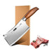 Woknives™ Heavy Duty Hand Forged Bone & Meat Cleaver – Premium Full Tang Butcher Knife