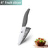Ceramic Knife 3 4 5 inch + 6 inch Kitchen Knives Serrated Bread White Blade Fruit Chef Knife Vege Cook Tool