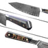 Woknives™ 8-Inch BI Series Damascus Chef Knife – Premium 101-Layer Powder Steel Kit