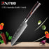 WOknives™ 1-10 Pcs Laser Damascus Kitchen Knife Set – Ultra-Sharp Japanese Chef, Santoku & Cleaver Set