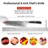 Woknives™ 8-Inch Elite Series Japanese Damascus Chef Knife – High Carbon VG10 Steel Gyuto
