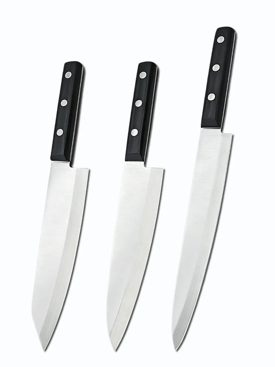 1/3pcs Professional Kitchen Chef Knife Japanese Sushi Knives Ultra Sharp Slicing Cleaver Cooking Knife for Meat/Vegetables