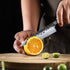 5.5' inch Japanese Petty Knife 3 Layers Composite Steel Chef Kitchen Utility Knife Cooking Tool Paring Knife Rosewood Handle