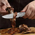 Damascus Knives Folding Knife Cleaver Meat Vegetable Slicing Fish Kitchen Knives Chef Cooking Meat Butcher Boning Folding Knives
