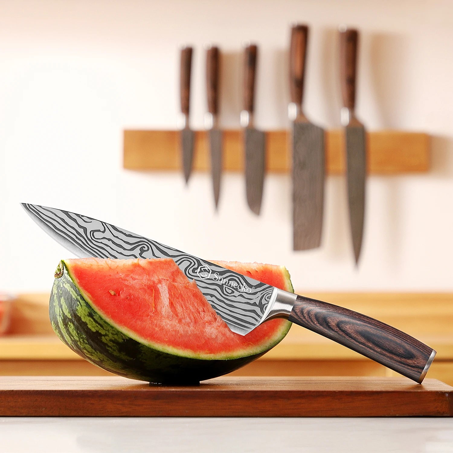 Woknives™ High Carbon Stainless Steel Chef Knife Set – 8" & 5.5" Razor Sharp Slicing Knives