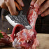 Multifunctional Kitchen Knife Forged Knife Meat Cleaver Stainless Steel Boning Knife with Bottle Opener Portable Pocket Knife