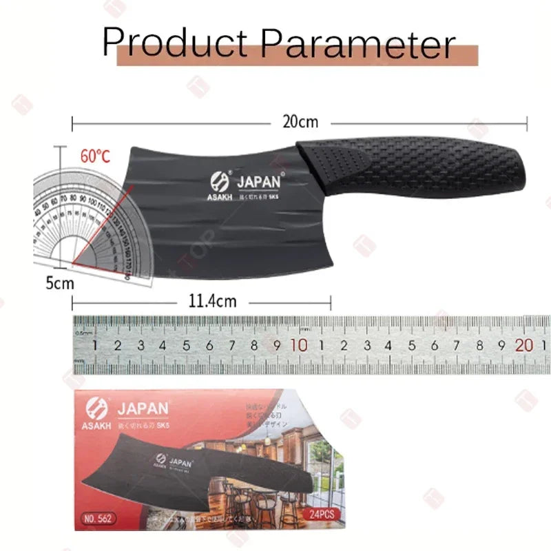 WXCOO Japanese Kitchen Knife Stainless Steel Utility Knife for Vegetable Cutting Fruit Slicing Household Kitchen Accessories