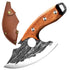 Multifunctional Kitchen Knife Forged Knife Meat Cleaver Stainless Steel Boning Knife with Bottle Opener Portable Pocket Knife