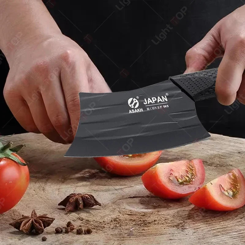 WXCOO Japanese Kitchen Knife Stainless Steel Utility Knife for Vegetable Cutting Fruit Slicing Household Kitchen Accessories