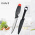 WXCOO Fish Filleting Knife Stainless Steel Ultra-sharp Boning Knife Multi-purpose Meat Cleaver Sushi Slicer Fruit Peeler Fish