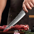 Woknives™ Pro Japanese Damascus Steel Boning Knife – Razor Sharp Full Tang Fillet Knife