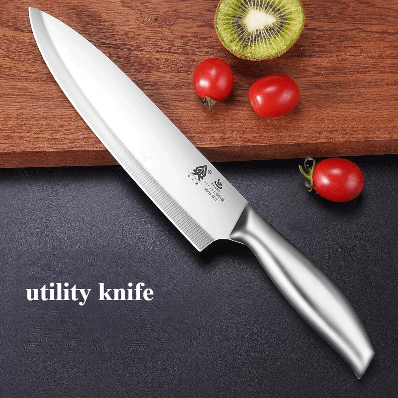 Woknives™ Classic Series Stainless Steel Utility Knife – High-Quality Multi-Functional Fruit & Veggie Slicer