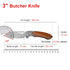 Damascus Knives Folding Knife Cleaver Meat Vegetable Slicing Fish Kitchen Knives Chef Cooking Meat Butcher Boning Folding Knives