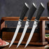 Stainless Steel Fillet Knife Boning Knife with Non-Slip Professional Japanese Fish Knives for Meat Cleaver Poultry Cutting