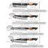 WOKNIVES™ Premium 8-Piece Damascus Steel Kitchen Knife Set – 67-Layer VG10 Core Chef & Utility Set