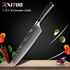 WOknives™ 1-10 Pcs Laser Damascus Kitchen Knife Set – Ultra-Sharp Japanese Chef, Santoku & Cleaver Set