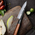 5.5' inch Japanese Petty Knife 3 Layers Composite Steel Chef Kitchen Utility Knife Cooking Tool Paring Knife Rosewood Handle