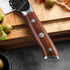 woknives™ 7-inch Professional Santoku Knife - High-Carbon X50Cr15MoV Steel - Ergonomic Rosewood Handle
