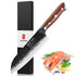 woknives™ 7-inch Professional Santoku Knife - High-Carbon X50Cr15MoV Steel - Ergonomic Rosewood Handle