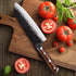 woknives™ 7-inch Professional Santoku Knife - High-Carbon X50Cr15MoV Steel - Ergonomic Rosewood Handle