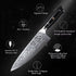 woknives™ 8-inch Professional Chef's Knife - 67-Layer Damascus Steel - VG10 Core - Durable G10 Black Handle