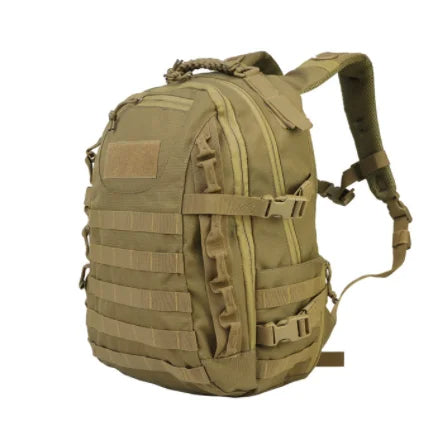 35L Backpack Waterproof For Outdoor Camping Trekking And Hunting - Woknives Khaki