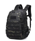 35L Backpack Waterproof For Outdoor Camping Trekking And Hunting - Woknives Black