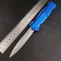 7 Colors Knife Aluminum Handle For Hunting Outdoor Benchmade - Woknives Blue Silver